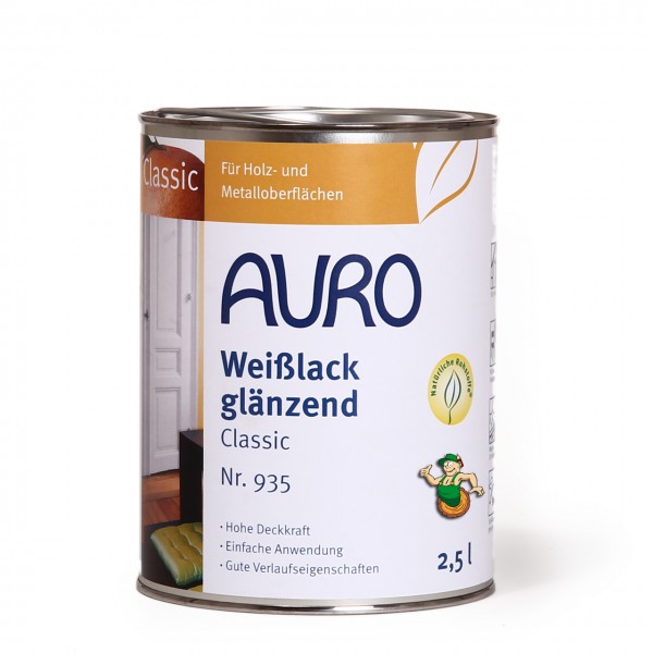 Weißlack, glänzend, Classic Nr. 935