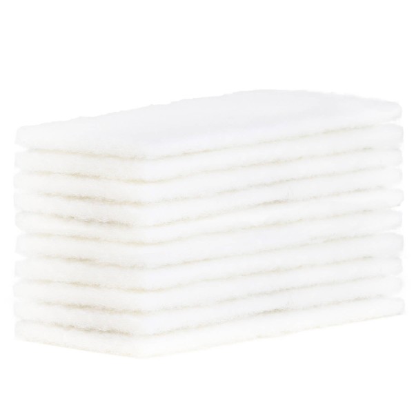 Weißes Normal-Polierpad groß